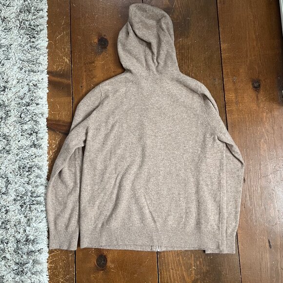 Quince Mongolian Cashmere Full-Zip Hoodie - Picture 5 of 11